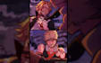 draw a two panel comic page
