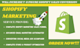 boost your shopify store sales with expert promotion, shopify marketing ads