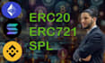 create and deploy erc20, erc721 tokens on ethereum