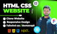 be front end web developer HTML CSS bootstrap figma to react js tailwind css