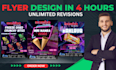 design professional flyer for your business