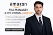 be your amazon fba wholesale virtual assistant