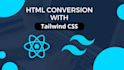 clone website in HTML, CSS, tailwind css and react js