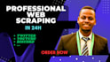 professionally scrape and extract web data