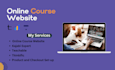 be your kajabi expert, create online course website using thinkific, teachable