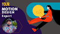 create 2d animated explainer video and motion graphics promo