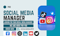 be your social media manager and personal assistant