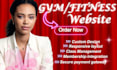 gym website fitness website yoga website gym website redesign gym dropshipping