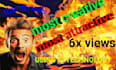 design the most creative and most attractive thumbnails