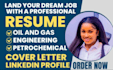 write engineering, IT, tech, industrial, and software resume in 24hr