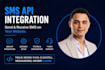 integrate SMS API gateway on your website