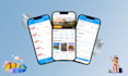 design a creative mobile app ui ux design figma mockup