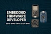 create custom embedded firmware for iot using stm32, esp32, arduino