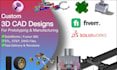 create professional 3d cad designs for your  prototypes
