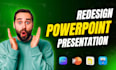 create, redesign powerpoint presentation, business, medical, pitch deck creation