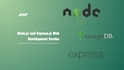 develop a basic node js and express js web application