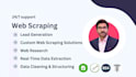do python web scraping, automation and data extraction