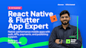 build a react native mobile app development for android and ios