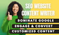 be your content writer for website copywriting