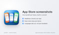 design app store and google play screenshots with headlines that sell