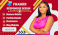 framer website design framer website redesign framer website framer landing page