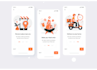 develop pickup and delivery app, courier parcel delivery app, food delivery,