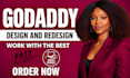 design godaddy website redesign godaddy website design develop godaddy