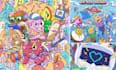 create cartoon cover album illustration