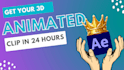 do 3d map animation like vox for your documentary