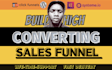 build high converting systeme, clickfunnels, elementor landing page sales funnel