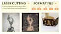 file preparation for laser cutting
