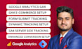 setup google analytics 4 and ga4 ecommerce tracking via GTM