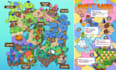 create event, tourist, and fantasy map illustration