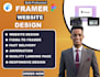 build a professional framer website webflow landing page figma to framer design