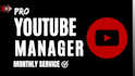 be your youtube manager and channel SEO