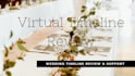 review your wedding timeline