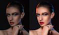 do face retouching and high beauty skin retouch