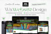 build a creative, interactive, unique and modern wix website
