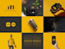 do modern business logo design, branding kit and brand identity design