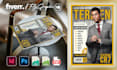 design top quality magazine cover