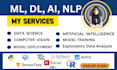 do ai machine learning, deep learning projects in python and r