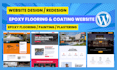 design epoxy website redesign epoxy website design epoxy flooring website