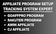setup affiliate program for shopify store, goaffpro, awin, shareasale, rakuten