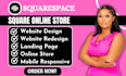 square online store squarespace redesign square website squarespace design