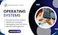 do operating system task and os assignment in c cpp java