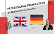 translate a book from english to german