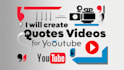 create quotes videos for youtube