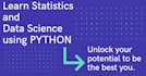 teach statistics, python and data science