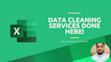 clean, separate, and merge data in excel