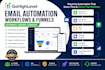 build gohighlevel email automation workflows and funnels